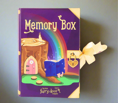 Irish Fairy Door Memory Box Magical Keepsake Gift Kids Treasure Box NEW