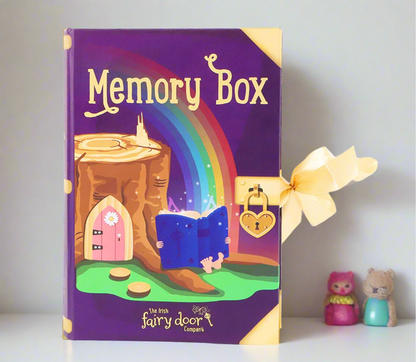 Irish Fairy Door Memory Box Magical Keepsake Gift Kids Treasure Box NEW