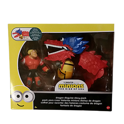 Minions The Rise of Gru - Dragon Disguise Action Figure Story Pack