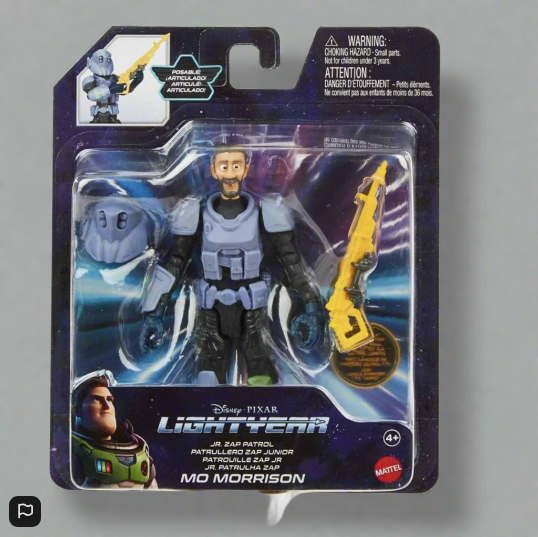 Disney Pixar Lightyear Jr. Zap Patrol Mo Morrison 5" Action Figure