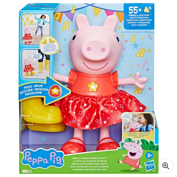 Peppa Pig Peppa's Muddy Puddles Party Doll