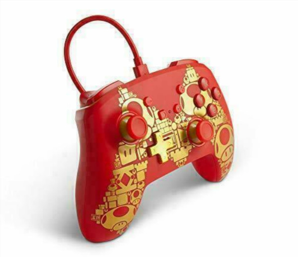 Nintendo Switch Enhanced Wired Controller Super Mario