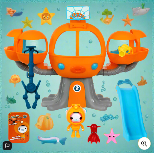 Octonauts Above & Beyond Octopod 6 Piece Playset