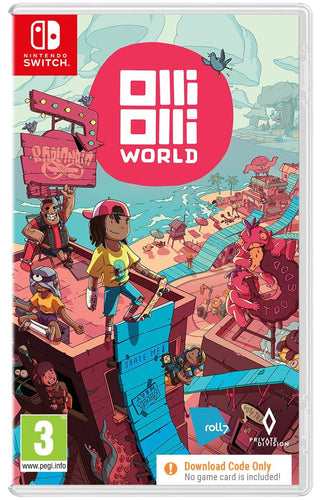 Olli Olli World Code in Box For Nintendo Switch