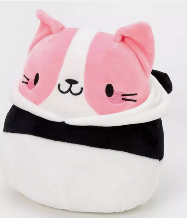 Squishmallows 20cm Joxtine the Cat in Panda Costume Plush