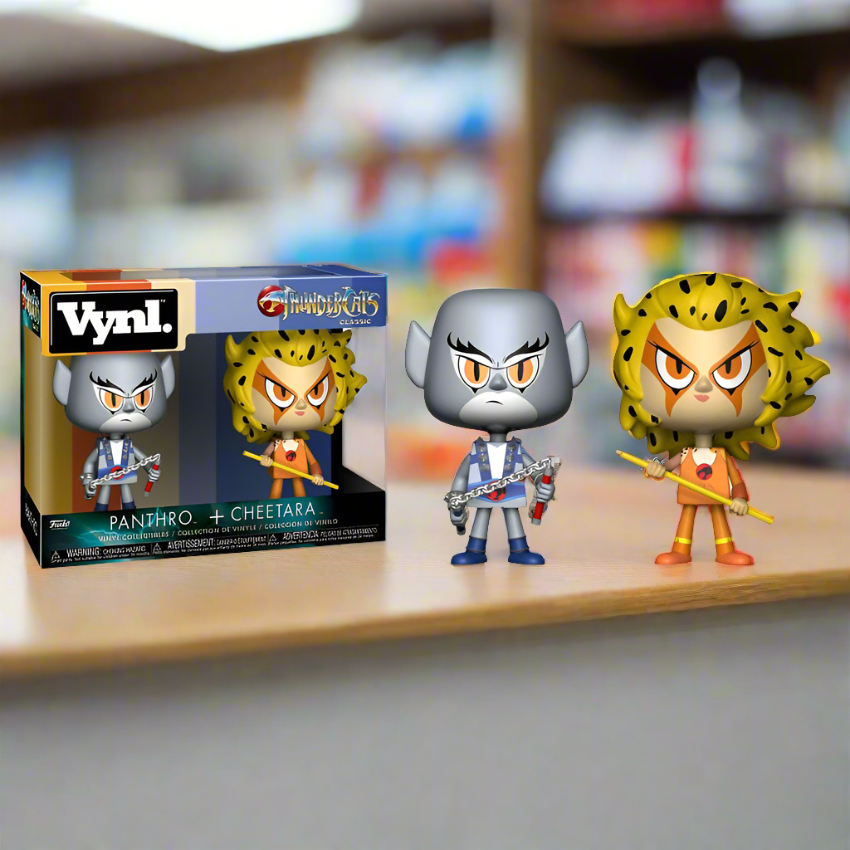 Funko Thundercats Panthro and Cheetara Vynl 2 Figure Pack