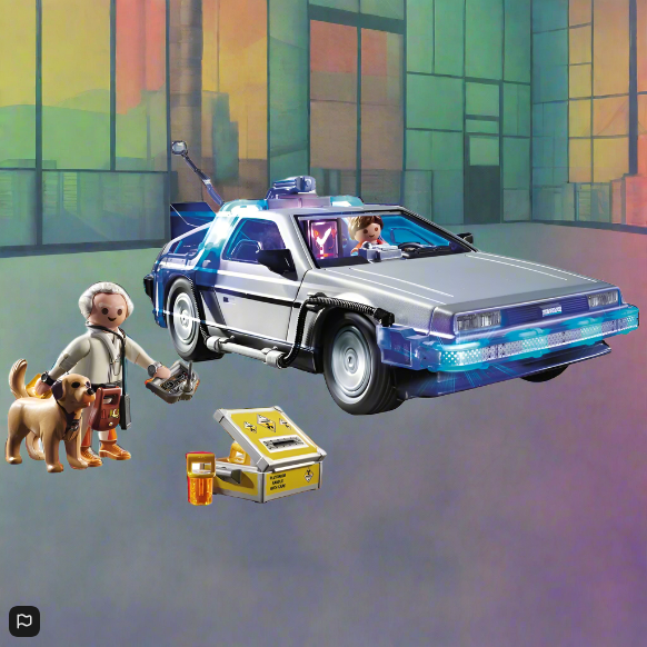 Playmobil 70317 Back to the Future DeLorean Car