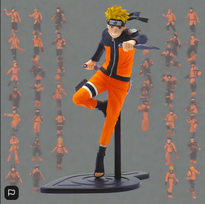 Naruto Shippuden – Naruto Uzumaki Action  Figure Super Figure Collection