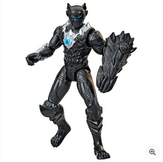 Marvel Avengers Mech Strike Monster Hunters Black Panther 15cm Figure with Accessory