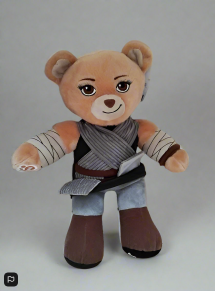 Build A Bear Starwars Rey Bear Boxed With Certificate