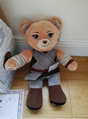 Build A Bear Starwars Rey Bear Boxed With Certificate