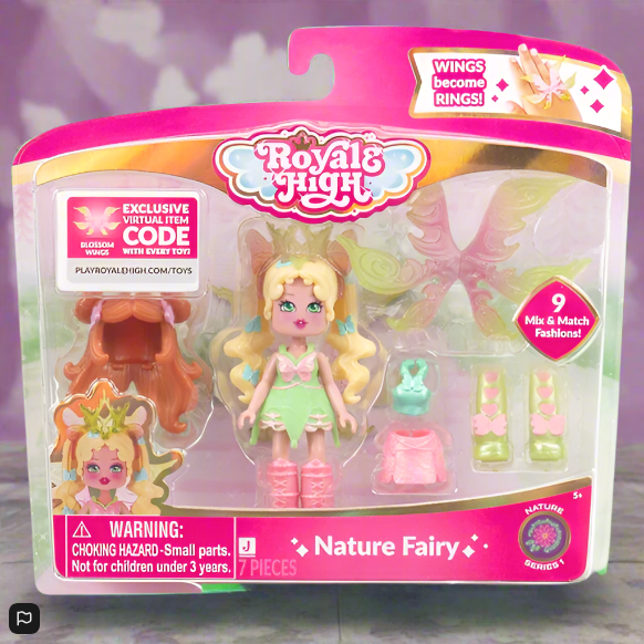 Royale High Deluxe Figure Nature Fairy Fashion Doll