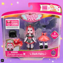 Load image into Gallery viewer, Royale High Deluxe Figure Dark Fairy Fashion Doll