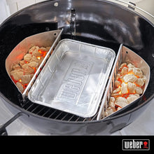 Load image into Gallery viewer, Keep Your BBQ Grill Tidy with Drip Pans Small-Sized Convenience in Silver 10pc