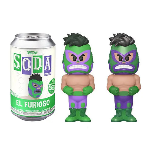 Funko Pop! Vinyl Soda El Furioso With Possible Chase Figure