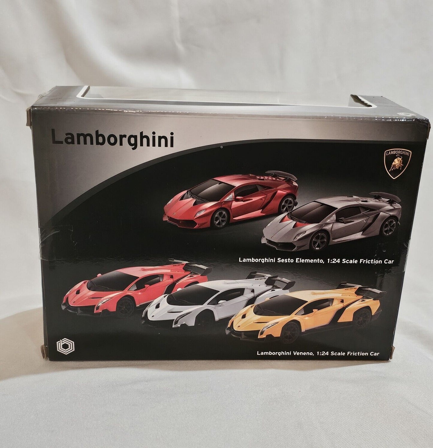 Lamborghini Veneno and Sesto Elemento 1:24 Scale Braha Toy Car 2 Pack