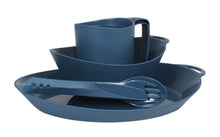 Load image into Gallery viewer, 4 Piece Camping Tableware Set - BPA Free Navy