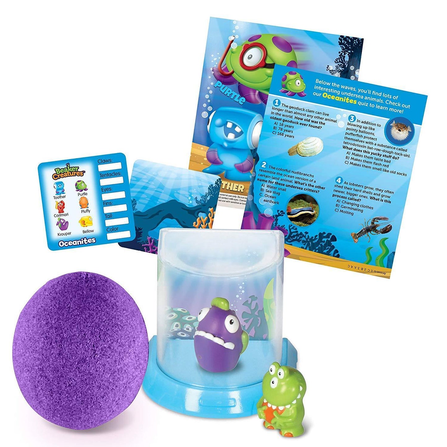 Beaker Creatures 2 Pack With Bio Home Series 1 By Learning Resources Various Styles 1 Supplied