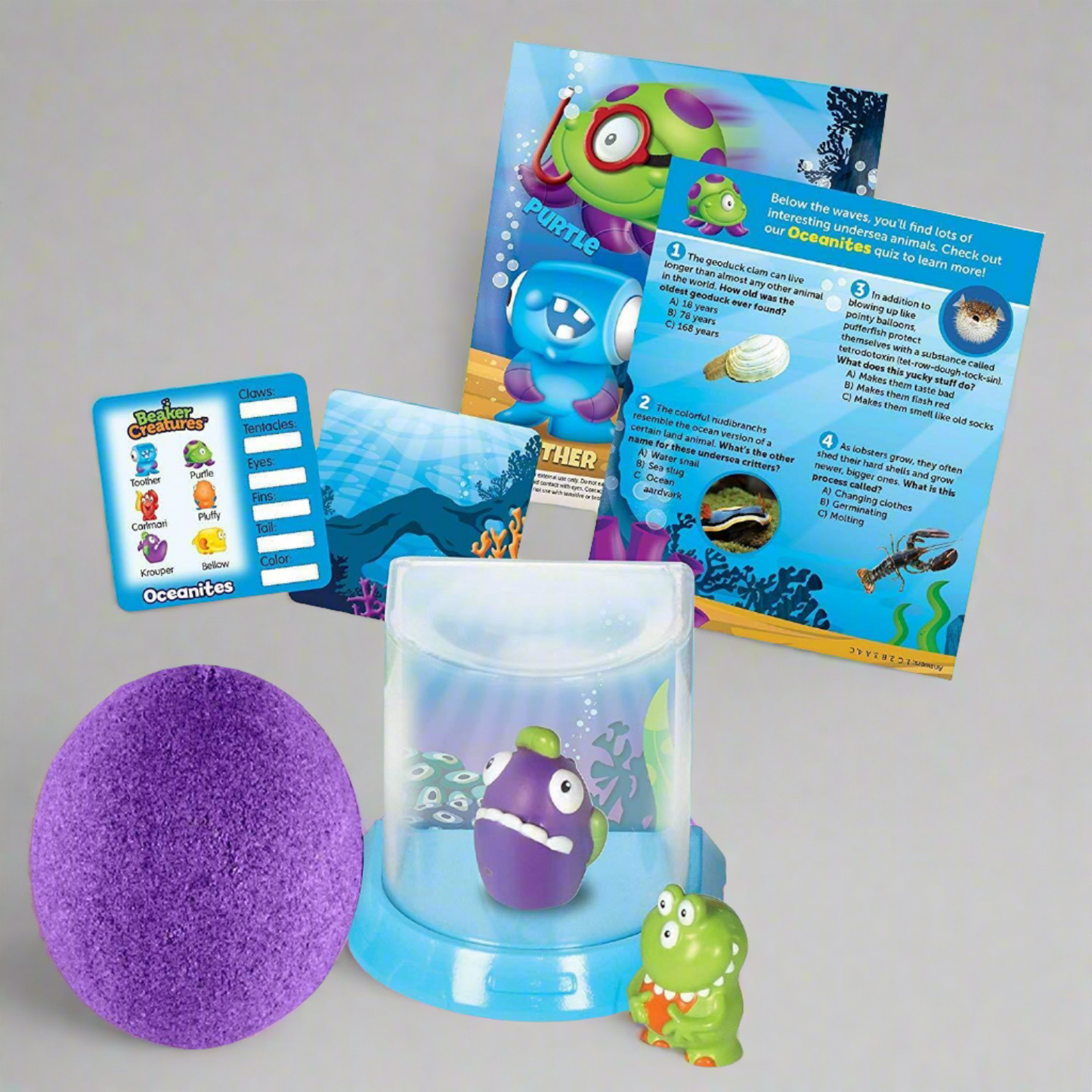 Beaker Creatures 2 Pack With Bio Home Series 1 By Learning Resources Various Styles 1 Supplied