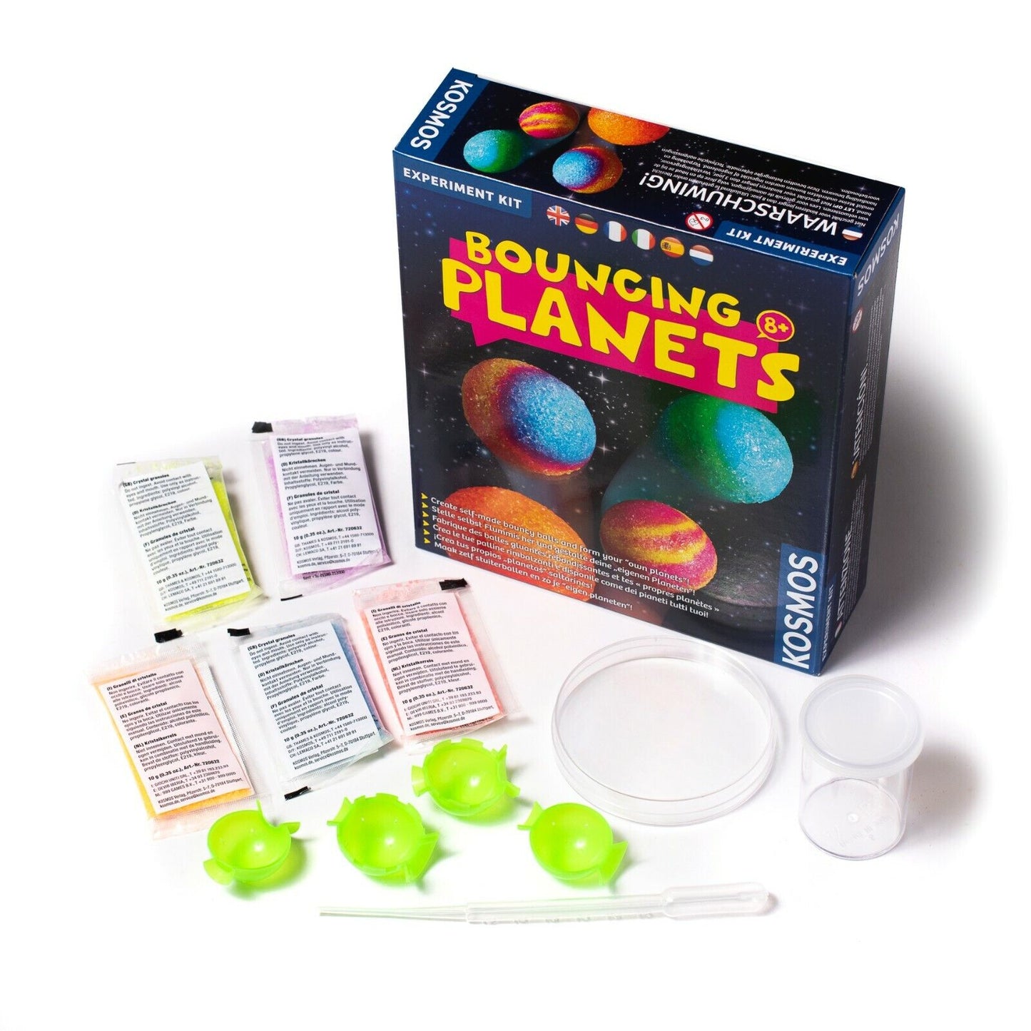 Bouncing Planets - Experiment Kit By Kosmos