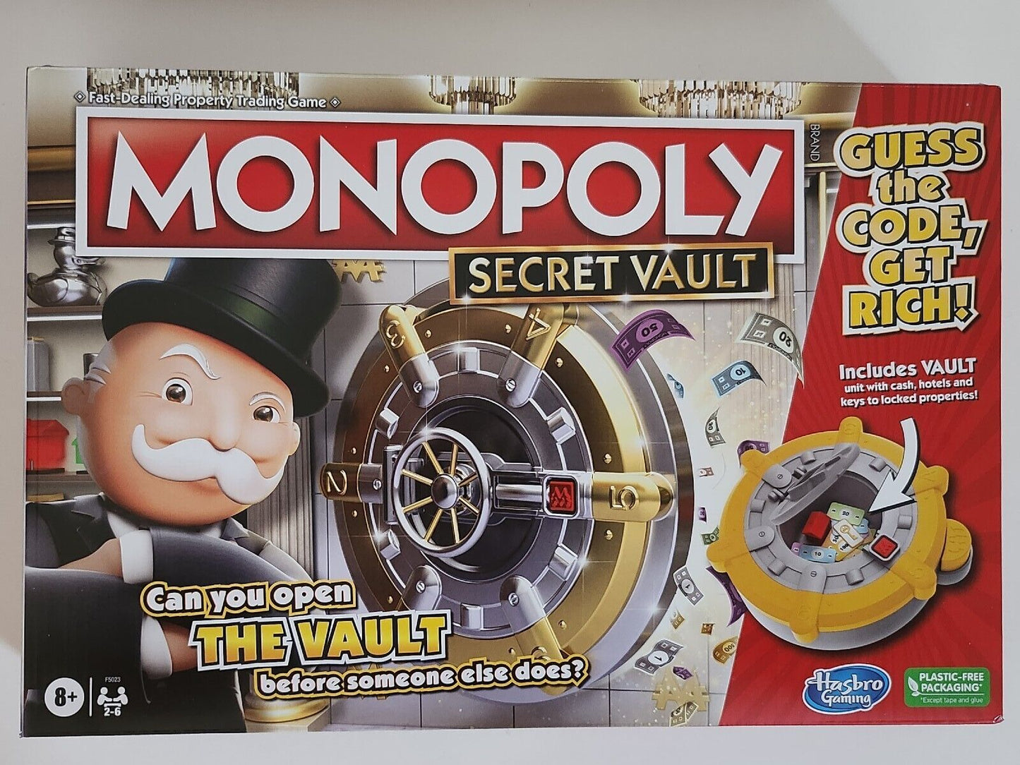 Monopoly Secret Vault Board Game