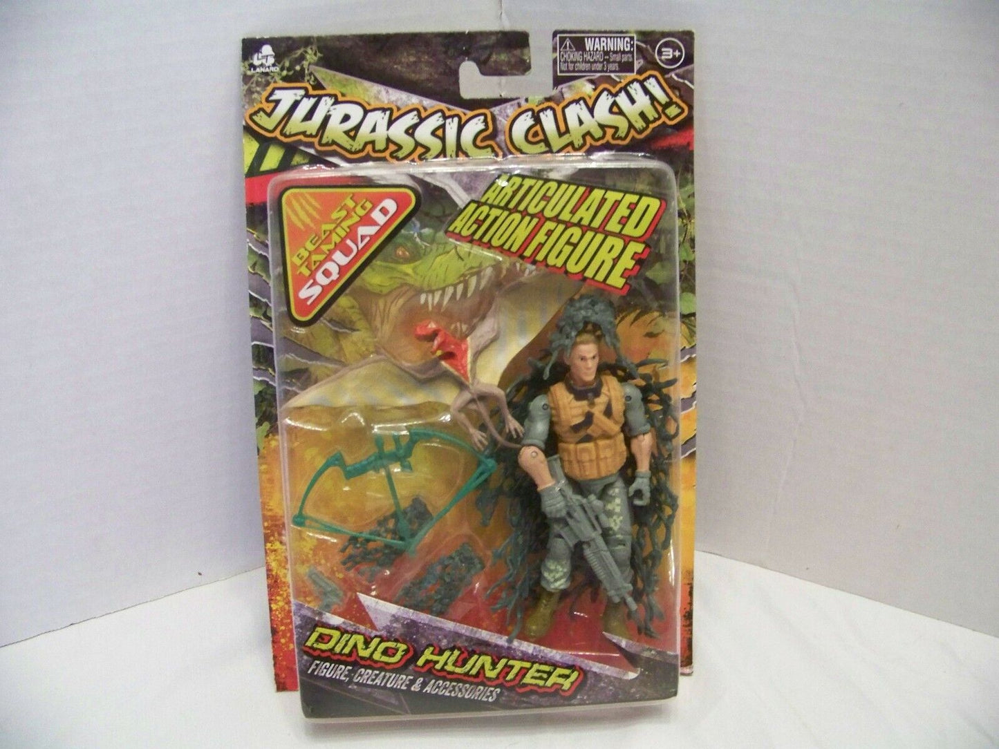 Jurassic Clash Beast Taming Squad Dinosaur Hunter With Pterodactyl And Accs