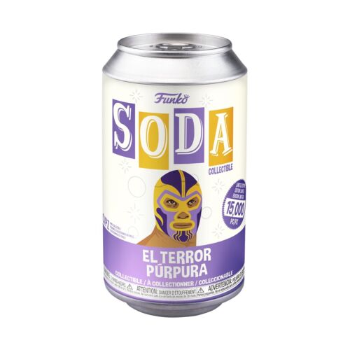 Funko Pop! Vinyl Soda El Terror Purpura With Possible Chase Figure