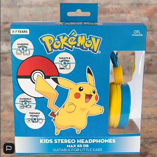 Pokemon Pikachu Core Kids' Headphones