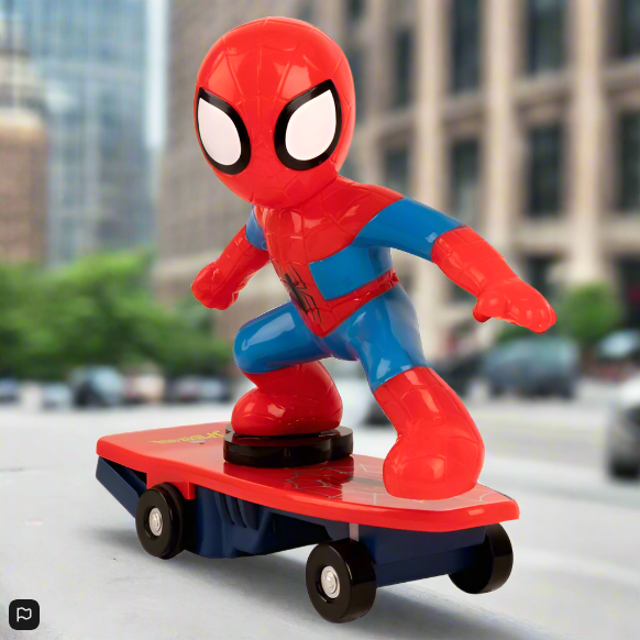 Remote Control Marvel Spider-Man & Skateboard Set