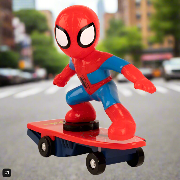 Remote Control Marvel Spider-Man & Skateboard Set