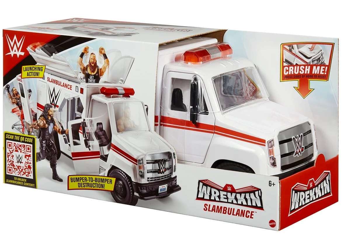 WWE Wrekkin Slambulance Vehicle