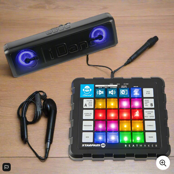 iDance Starpads 20 Beatmaker with Soundbar Bluetooth Speaker