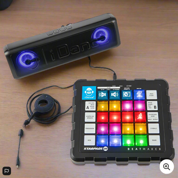 iDance Starpads 20 Beatmaker with Soundbar Bluetooth Speaker