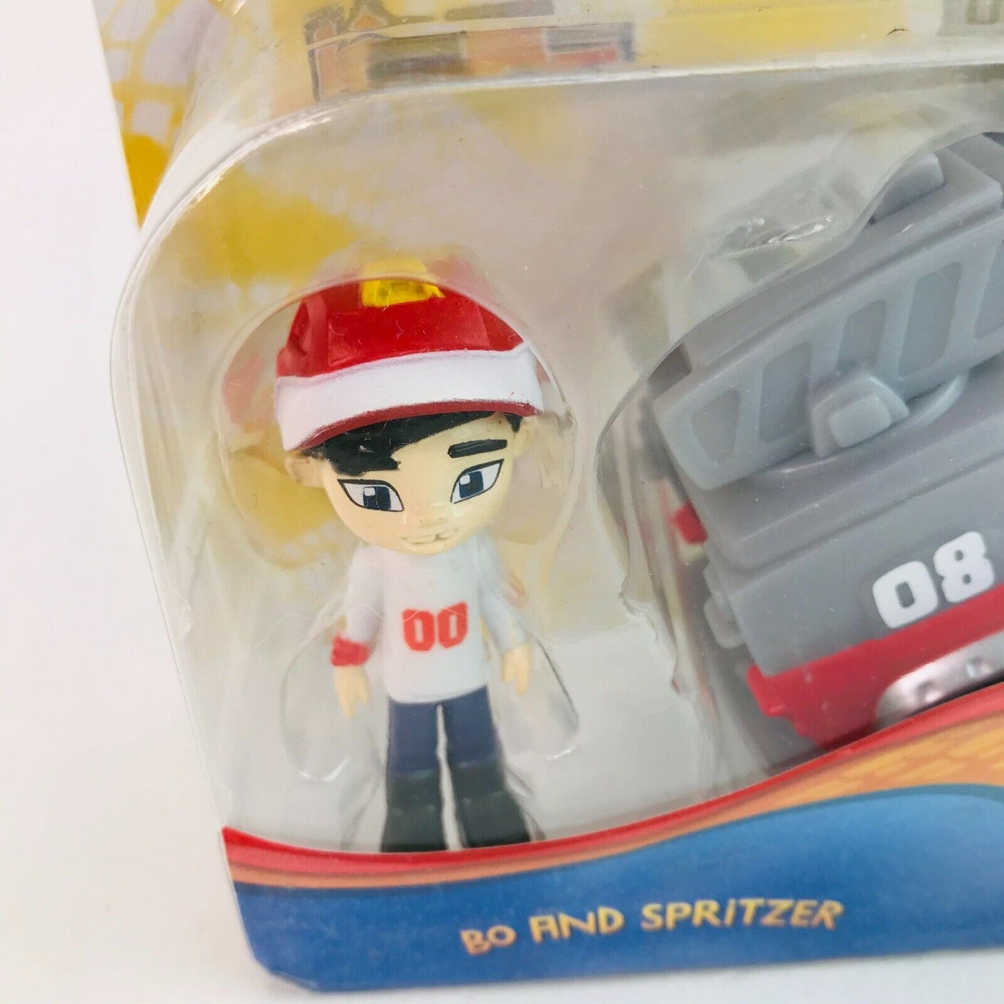 REV & ROLL - Die Cast Toy Vehicle with Bo Figure - Bo and Spritzer