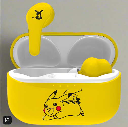 Pokémon Pikachu True Wireless Bluetooth Earbuds Yellow