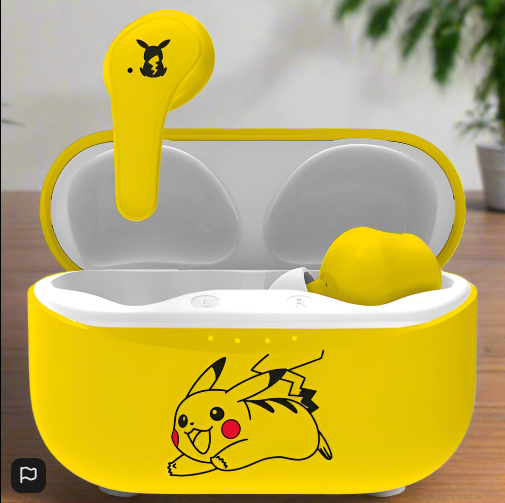 Pokémon Pikachu True Wireless Bluetooth Earbuds Yellow