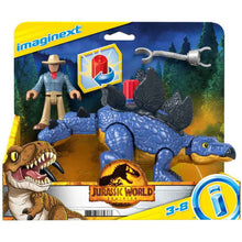 Load image into Gallery viewer, Imaginext Jurassic World Dominion Stegosaurus Dinosaur Figure