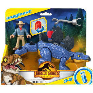 Imaginext Jurassic World Dominion Stegosaurus Dinosaur Figure