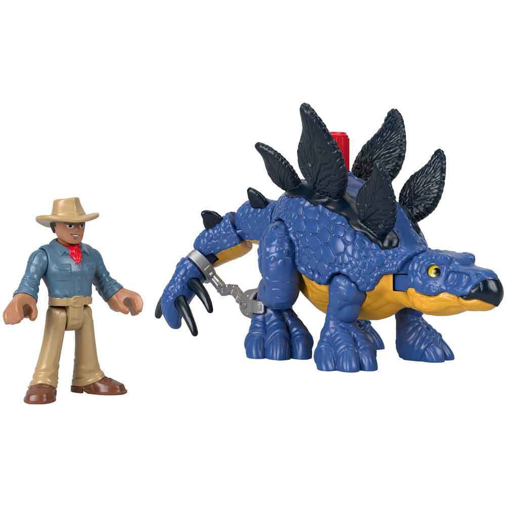 Imaginext Jurassic World Dominion Stegosaurus Dinosaur Figure