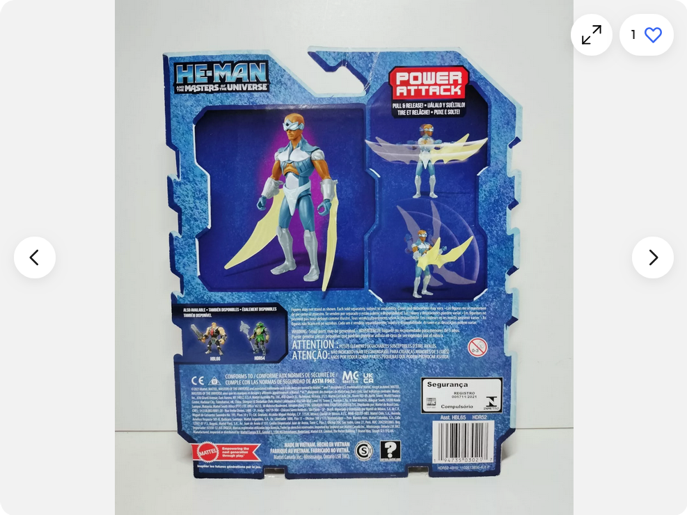 He-Man Masters of the Universe  Power Attack - Stratos Action Figure