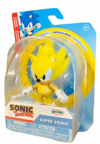 Sonic THE HEDGEHOG  Classic  Super SONIC  2.5" Figure