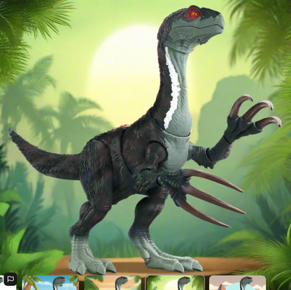 NEW Jurassic World Dominion Sound Slashin’ Therizinosaurus Action Figure - Mattel GWD65