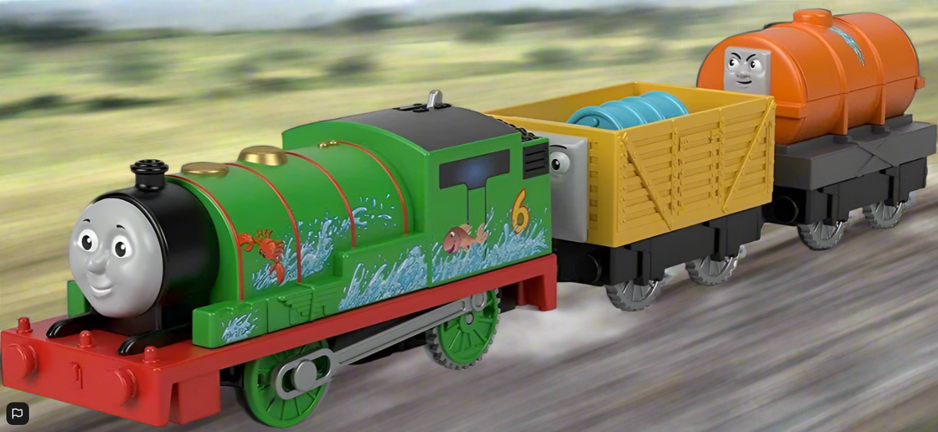 Thomas & Friends Motorized Percy & The Tanker