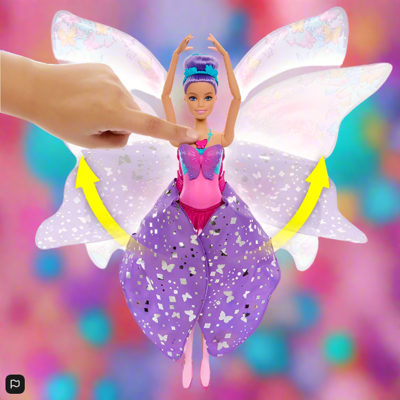 Barbie Dreamtopia Dance and Flutter Butterfly Doll