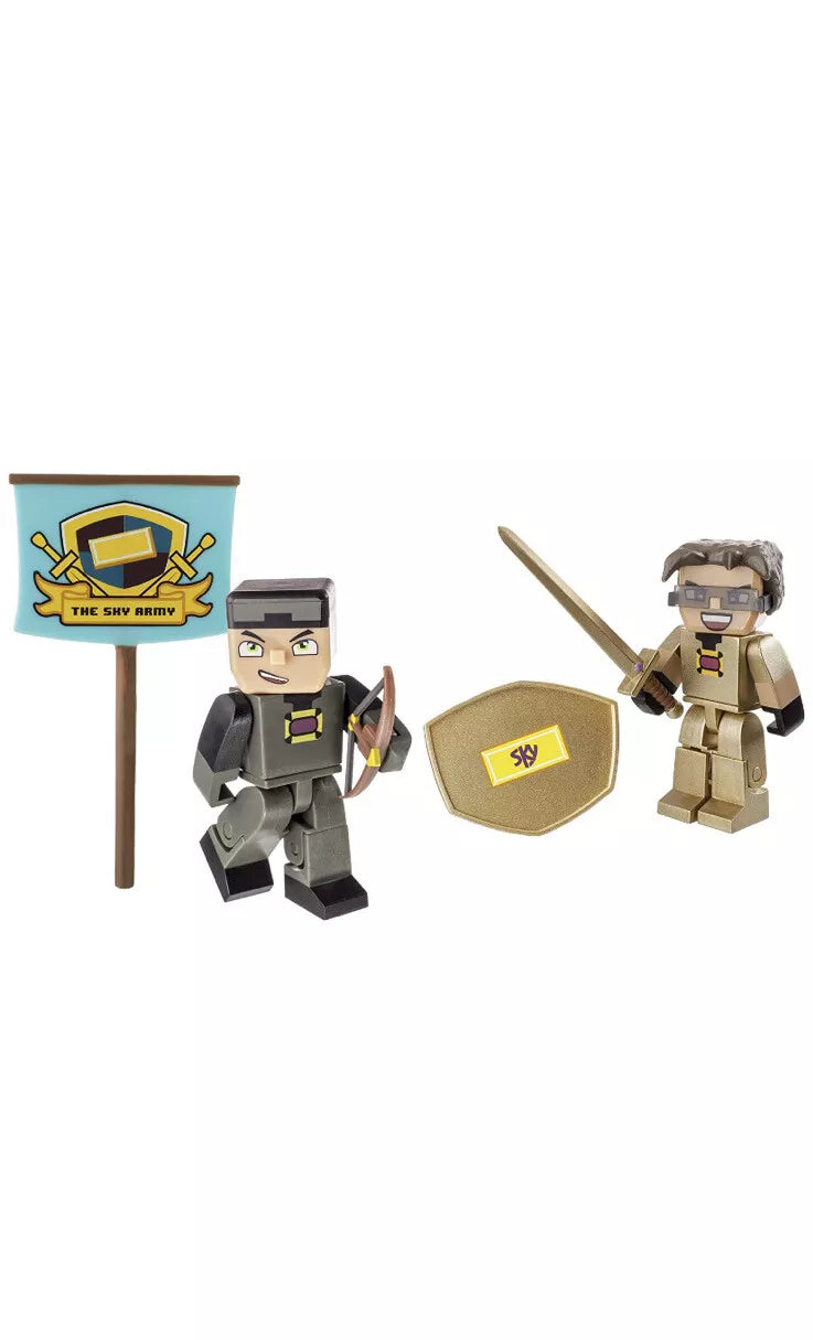 Tube Heroes - Sky Hero - Pack Mini Collectible Action Figure and Accessory