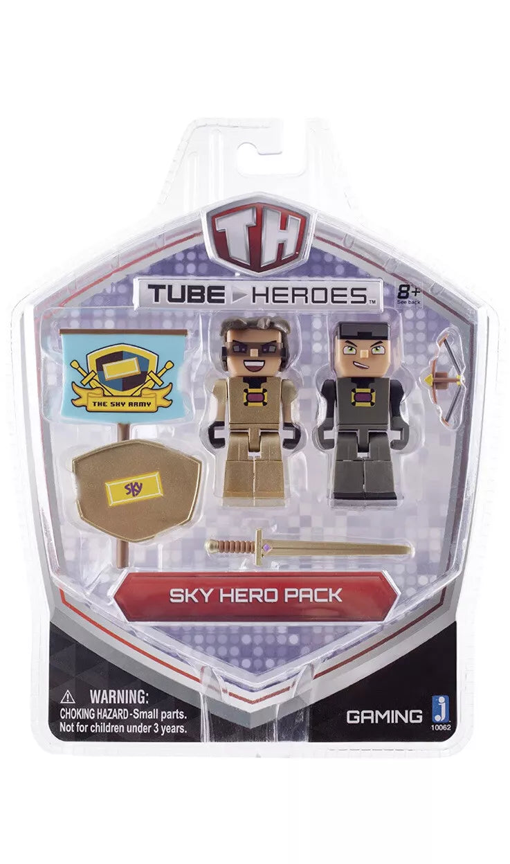 Tube Heroes Gaming CaptainSparklez Action Figure