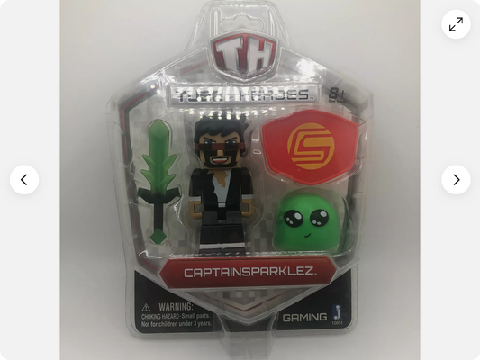 Tube Heroes Gaming CaptainSparklez Action Figure