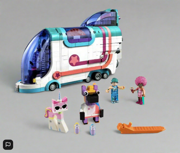 Lego The LEGO Movie 2 Pop-Up Party Bus (70828)