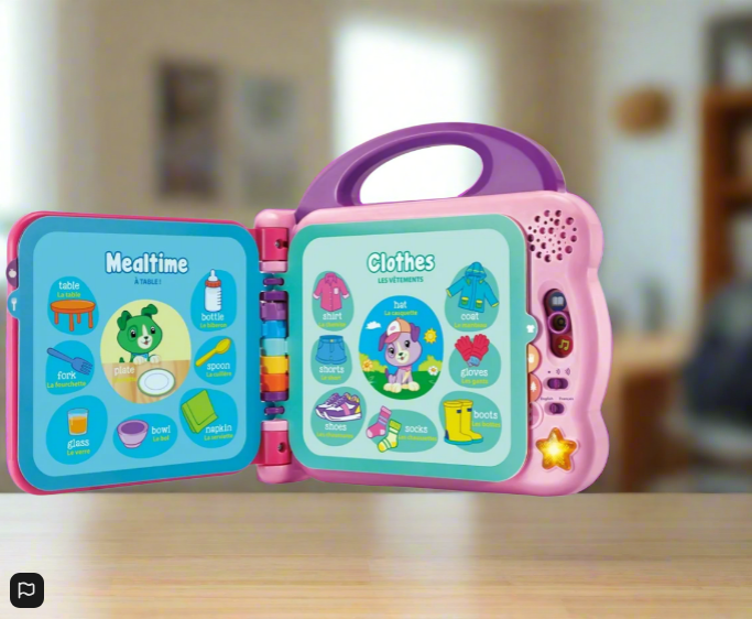 LeapFrog 100 Words Pink Book - Scout and Violet