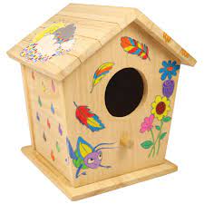 Paint Your Own Birdhouse Creativity Set